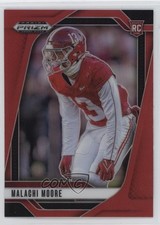 2025 Panini Prizm Draft Picks Red Prizm 2/399 Malachi Moore #4 3hd