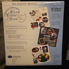 Creative Memories Custom Cutting System - 8"x10" Oval - Pentagon Hexagon NEW