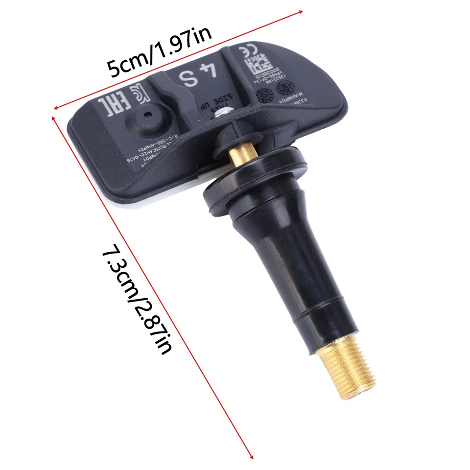 4x Tire Pressure Sensor TPMS 13533166 For 2021+ Cadillac Escalade Chevy Suburban - Image 2 of 4
