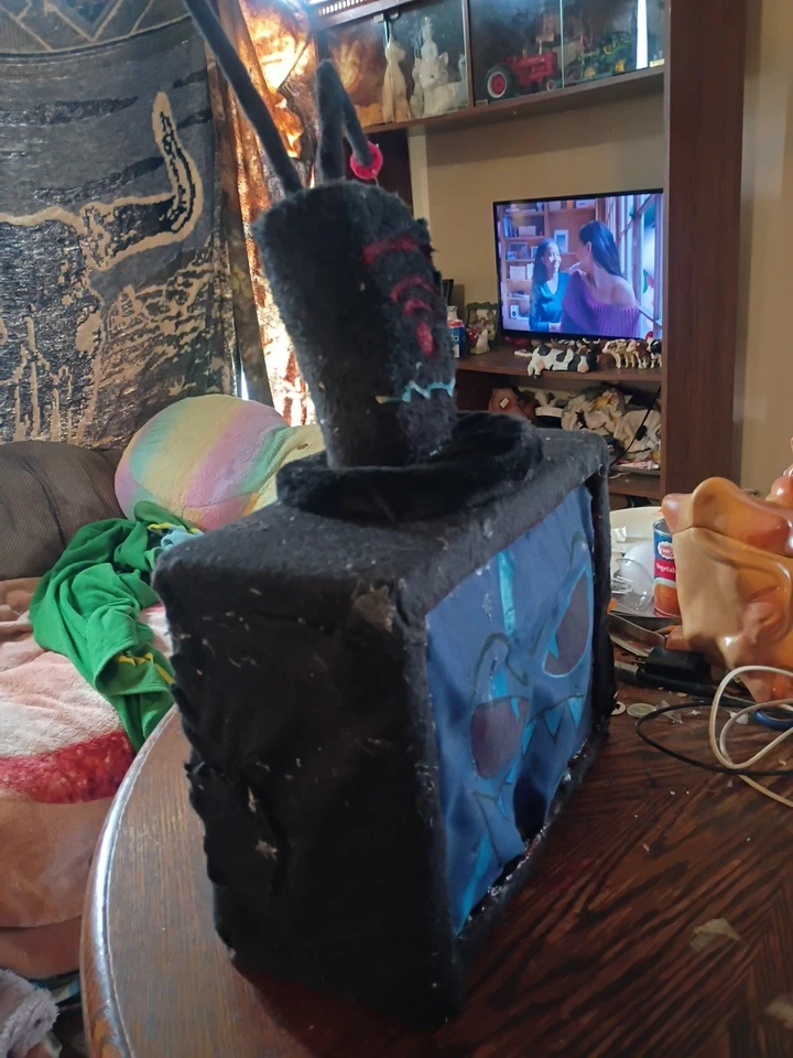 Hazbin Hotel Vox Cosplay Disfraz Uniforme Adulto Halloween Conjunto Completo Foto 4 de 4