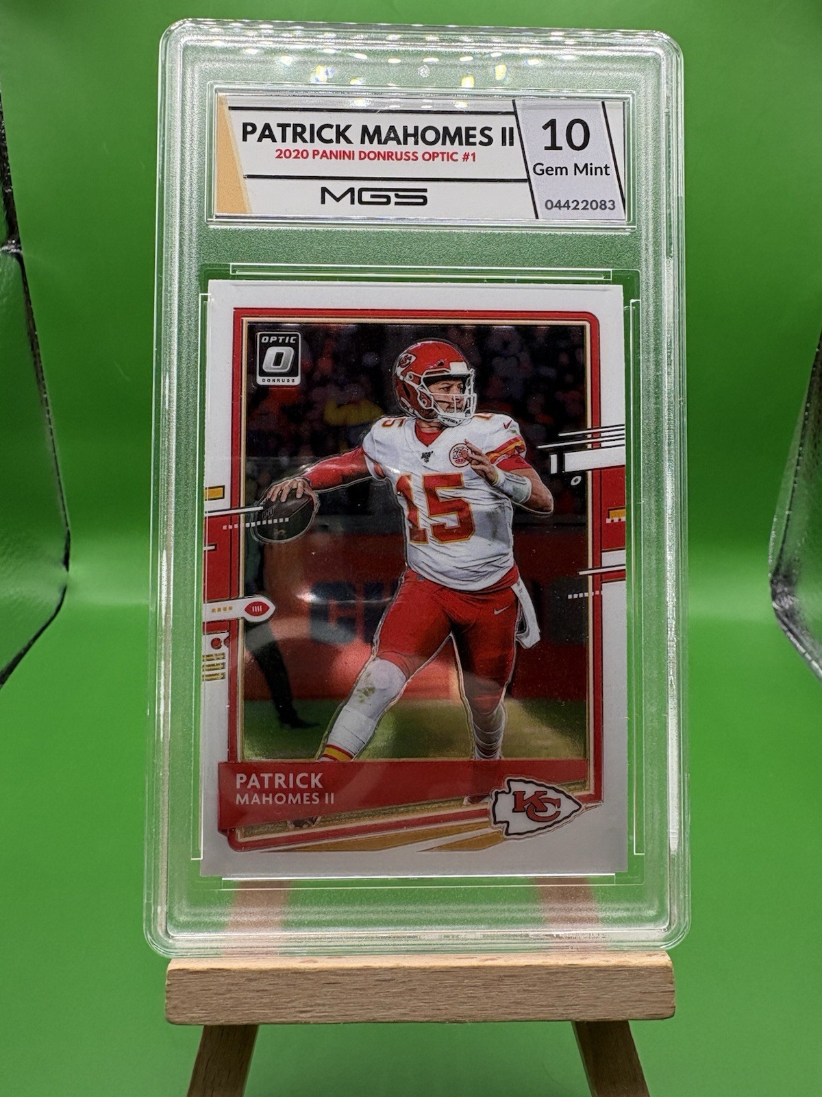 2020 Panini Donruss Optic - Patrick Mahomes MGS Graded 10