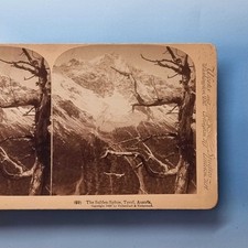 Tyrol Stereoview C1898 Austria Real Photo The Sulden-Spltze Mountain View