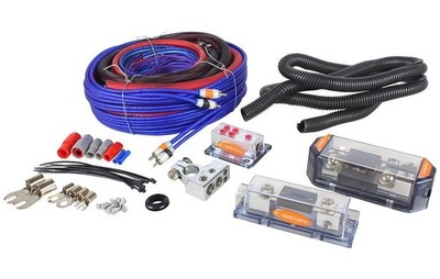 Cadence FDA0+4K 0+4 Gauge Dual Amplifier Installation Multiple Amp Wire Kit