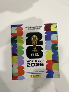 2026 Panini FIFA World Cup Official Sticker Album Empty Mint Condition US Editio