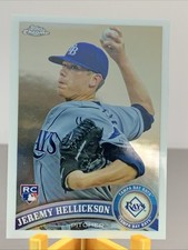 Jeremy Hellickson 2011 Topps Chrome #200 Rays MLB READ FREE SHIP AutographDen