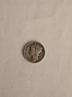 Mercury silver dime, Circulated, 90% Silver, 1941 -P, No Mint Mark