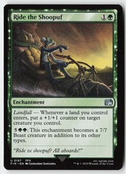 Ride the Shoopuf #197 Final Fantasy MTG Uncommon