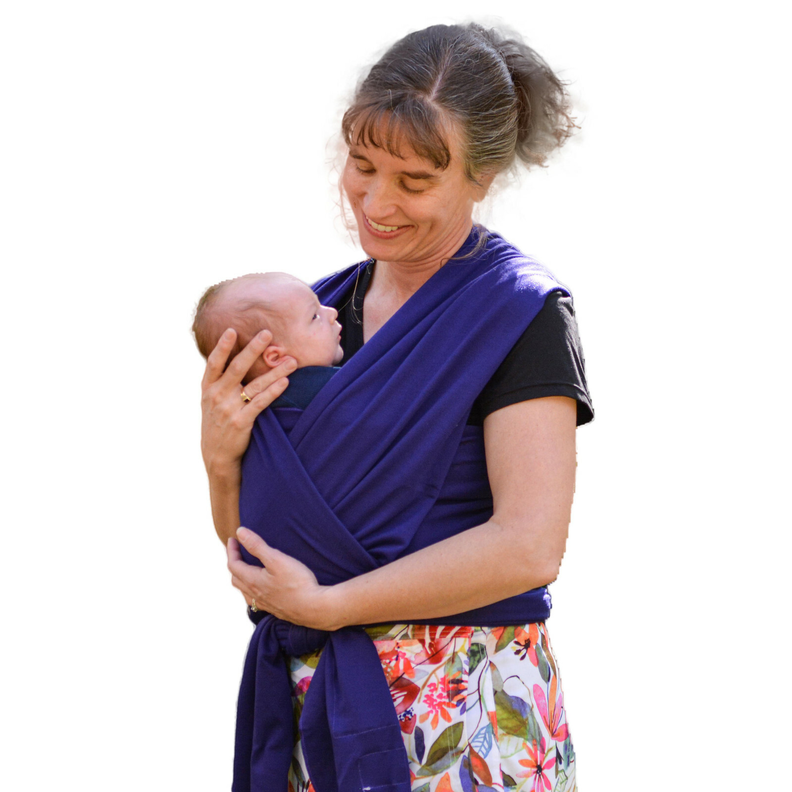 Baby Wrap Carrier Soft, Stretchy, Cotton Baby Wrap, Baby Sling, Nursing Cover Up