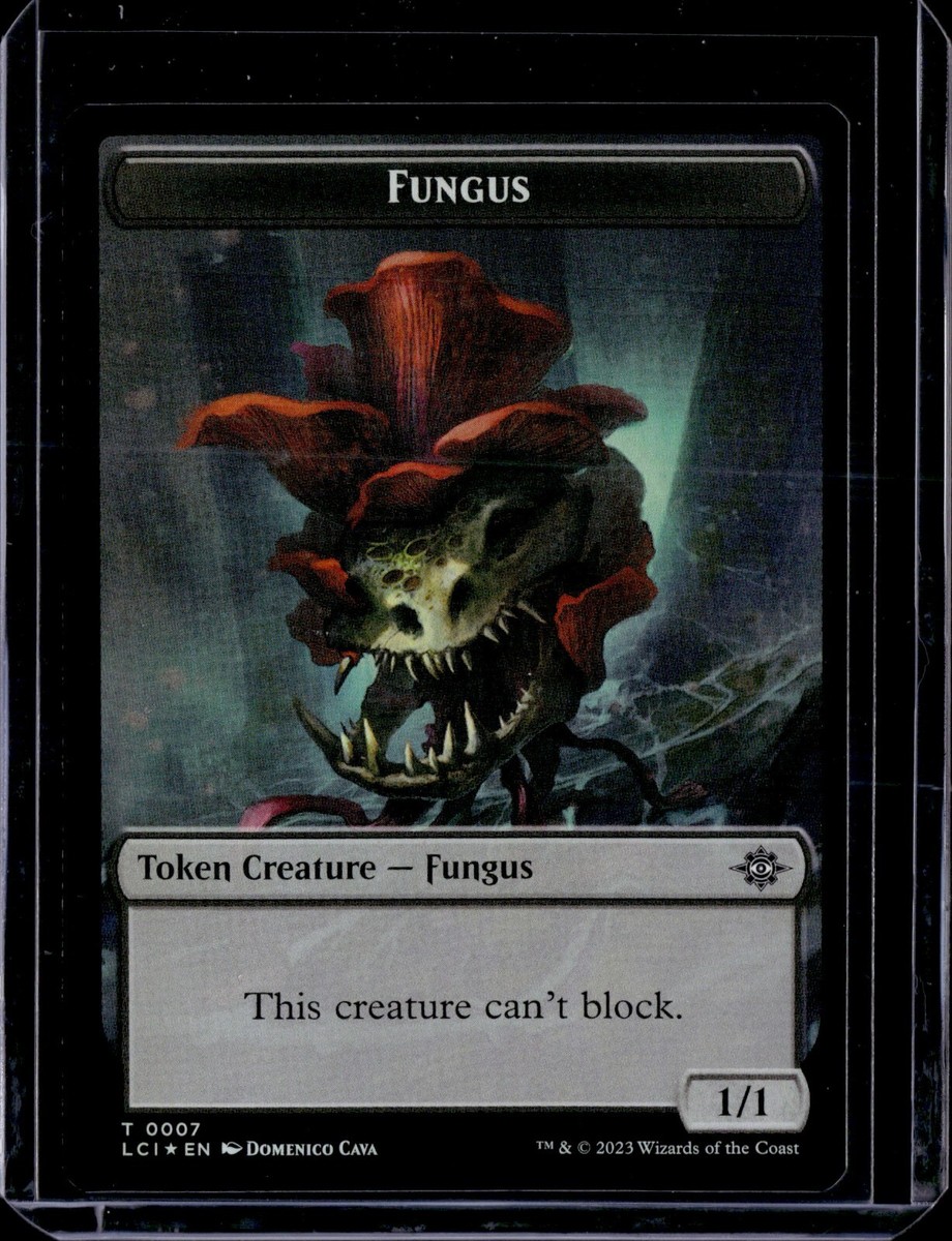 Treasure/Fungus Token Foil - LCI - NM - MTG Magic the