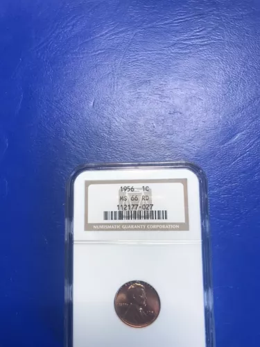 NGC 1956 LINCOLN CENT MS 66 RED