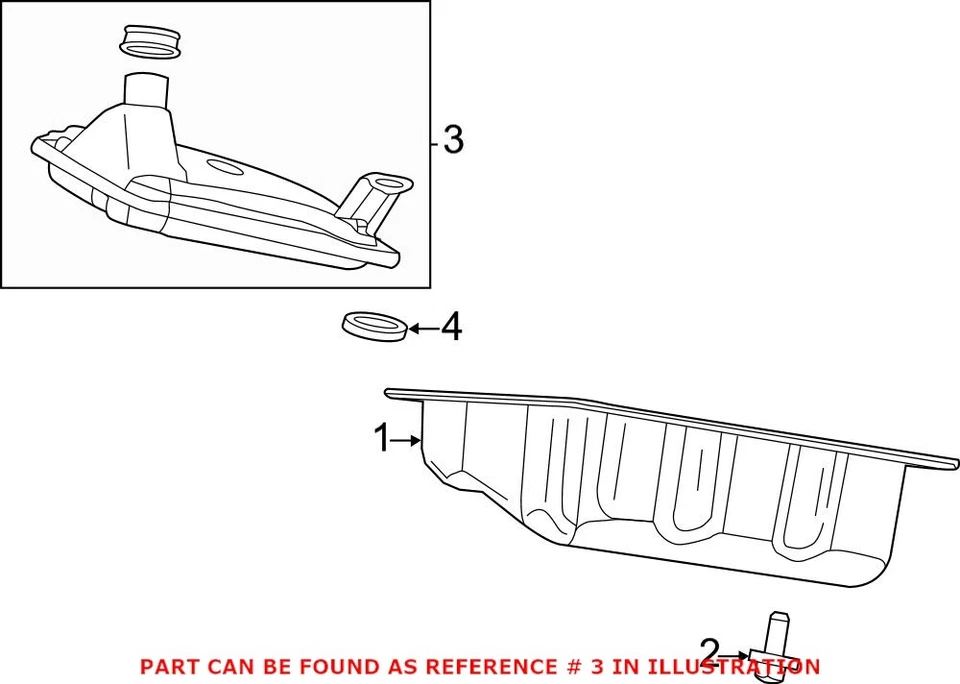 Filtro de aceite de transmisión Mopar genuino OEM para Chrysler 200 Town & Country Foto 2 de 2