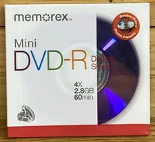Memorex Mini DVD-R Double Sided 2.8GB