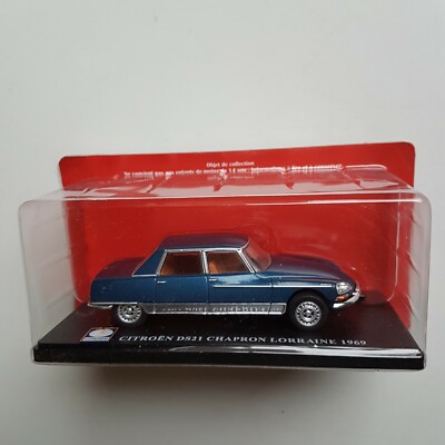 Miniature Voiture Présidentielle Citroën DS 21 Chapron Lorraine 1969, échelle 1/18, METAL-18, Noire