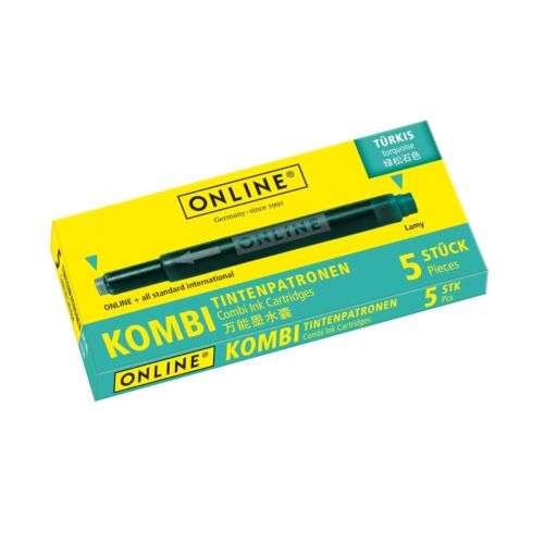 Online Double-Sided Pen Ink cartridges, Universal Pen Refills, Compatible with A - Picture 1 of 4