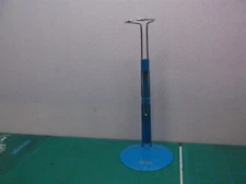 7" Marian Yu Doll Stand Bare Wire Blue Turquoise