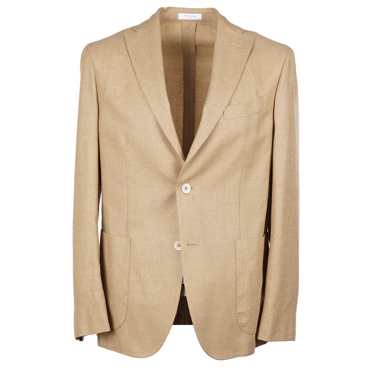 Boglioli Mustard Gold-Tan Woven Wool 'K Jacket' Sport Coat 40R (Eu