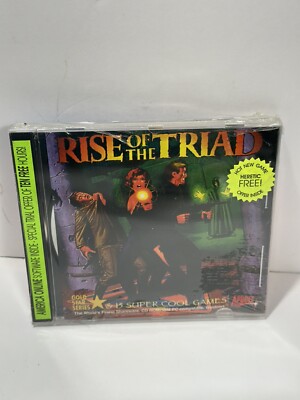 Rise Of The Triad + 15 Super Cool Games PC CD-ROM 1995 Gold Star Series Apogee