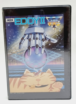 Vintage MSX ROM HAL Laboratory EDDY 2 Video game Cartridge 1985