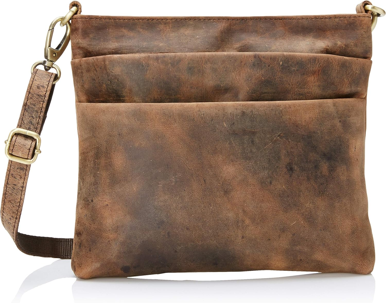 Vintage Leather Crossbody Bags for Women - Sling Women Purse, Shoulder Bags & Ha