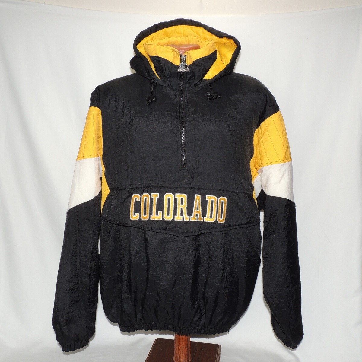 Vintage 1/2 Zip Starter Jacket Colorado Buffaloes Men's Large