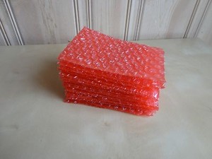 100 PCS Packing ,Shipping 5.5X3.75=14cm x 9.5cm Anti-Static BUBBLE OUT POUCHES 
