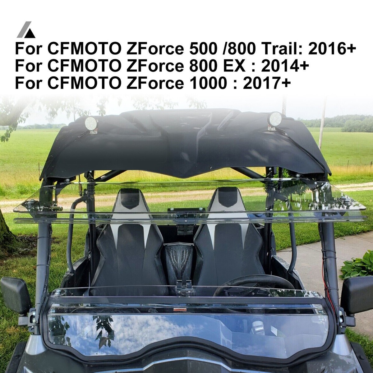 CFMOTO ZForce 500 / 800 / 1000 Model Front Flip Windshield Scratch