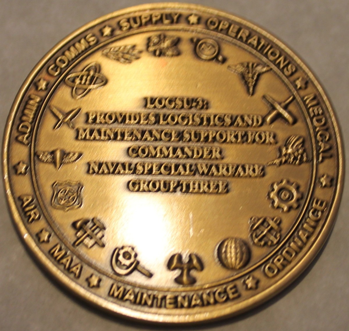 Naval Special Warfare Group Three SDVT-1 NSWG-3 LOGSU-3 Navy