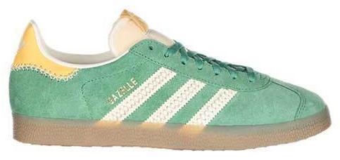 adidas gazelle silver green womens Adidas Gazelle Indoor Green Spark – SecondPlace
