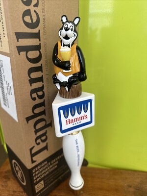 HAMM'S BEAR BEER Tap Handle 12'' NEW 2024 Design SAINT PAUL MINNESOTA Brewery