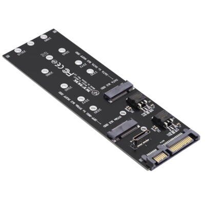 Oculink SFF-8612 8611 to U.2 Kit M-Key to NVME PCIe SSD and NGFF to SATA Adapter