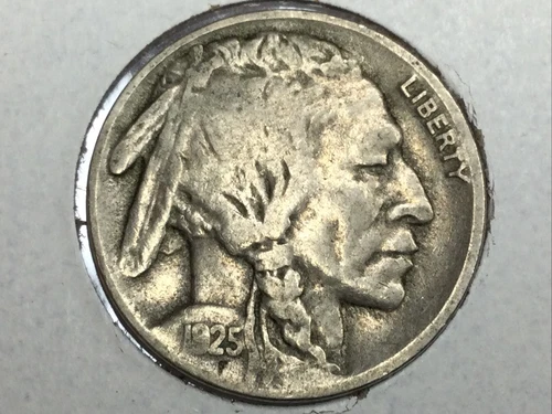 1925-S Buffalo Nickel in fine