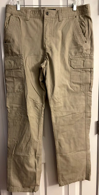 Gander Mountain Guide Series Beige Cargo Pants 38x32.5