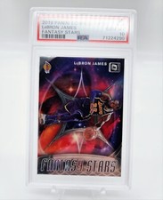 2019 Donruss Panini Optic #14 Lebron James PSA 10 Gem Mint Fantasy Stars 