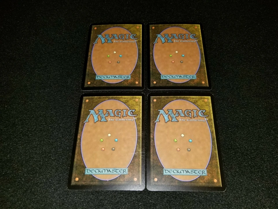 MTG 4x Time Spiral shifted land MP German FOIL Gemstone Mine ships w/ track - Image 2 of 2