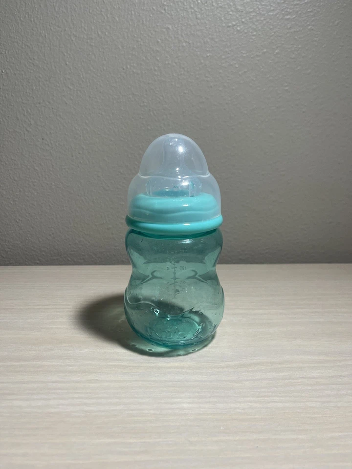 Nuby Anti-Colic Natural Touch Infant Bottles -Silicone Nipple - Set Of 5 3 Color - Image 3 of 4