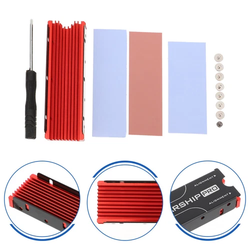 State Drive Heat Sink SSD Heat Sink Copper Heat Sink Copper Cooler Fin