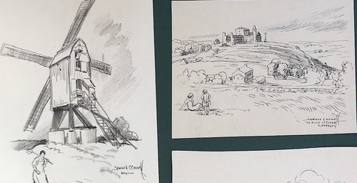 Early 1900’s EDWARD CASWELL N. Y. 4 Illustrations of Places Architecture - Picture 2 of 3