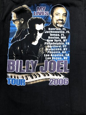 Billy Joel Tour 2006 Tシャツ Lサイズ Billy Joel Tour 2006 Tシャツ Lサイズ Billy Joel ビリー