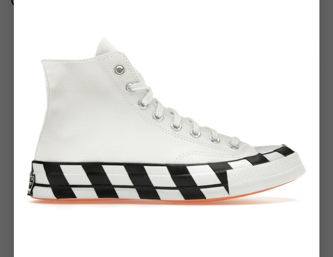 Off White Converse Chuck Taylor All Star 70 Hi Uk10.5 Brand New | eBay UK