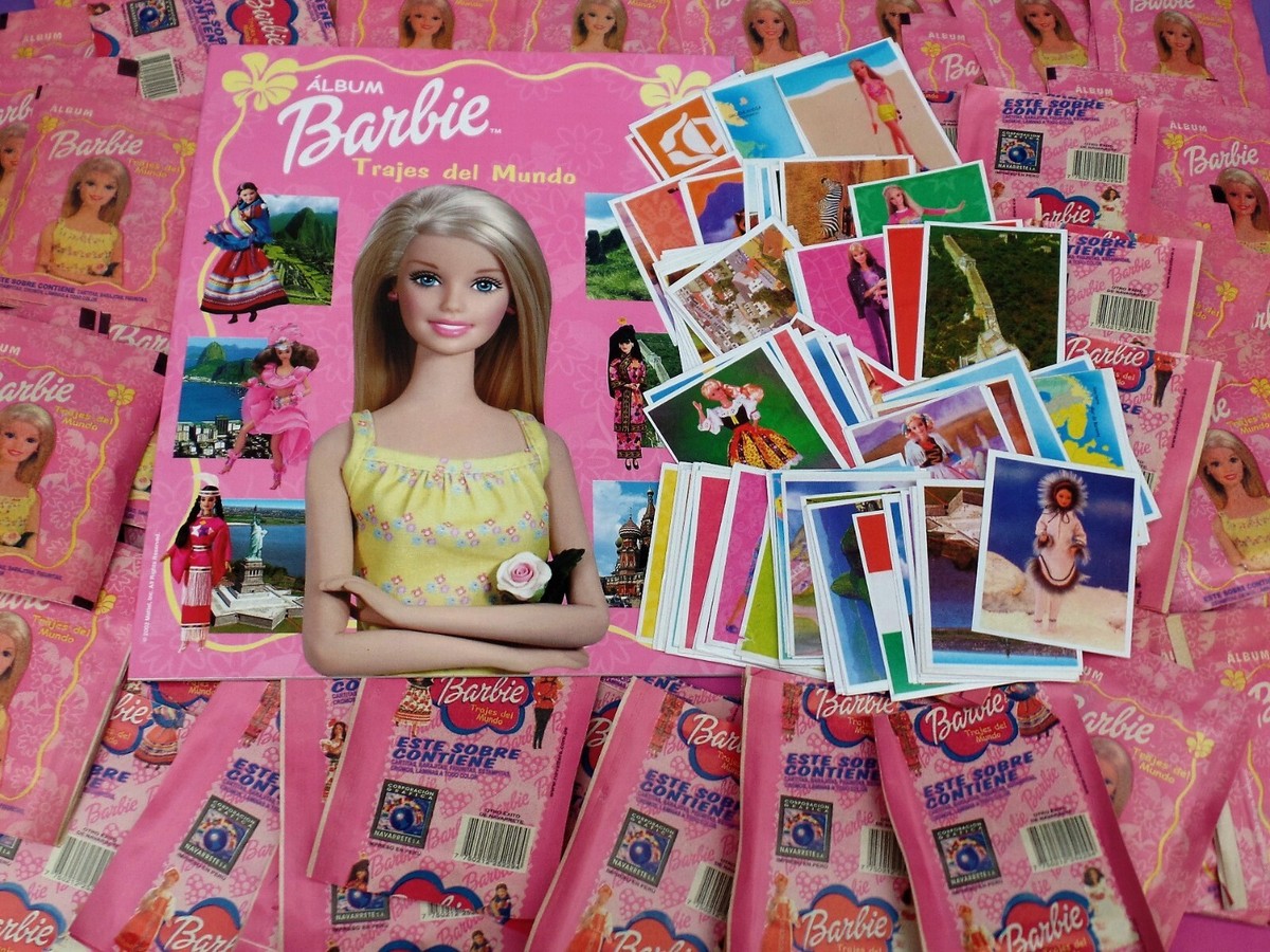 Barbie World Suits 200 packs(800 CARDS) Plus Albums and 200 loose Cards