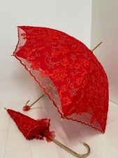 Wedding Umbrella, Red Umbrella, Chinese red wedding umbrella 