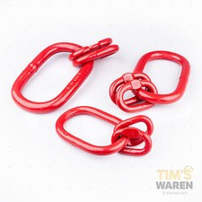 Aufhängeglied Gehänge Einzelglied 2-Strang Güteklasse 8 Anschlagkette GK8 EN