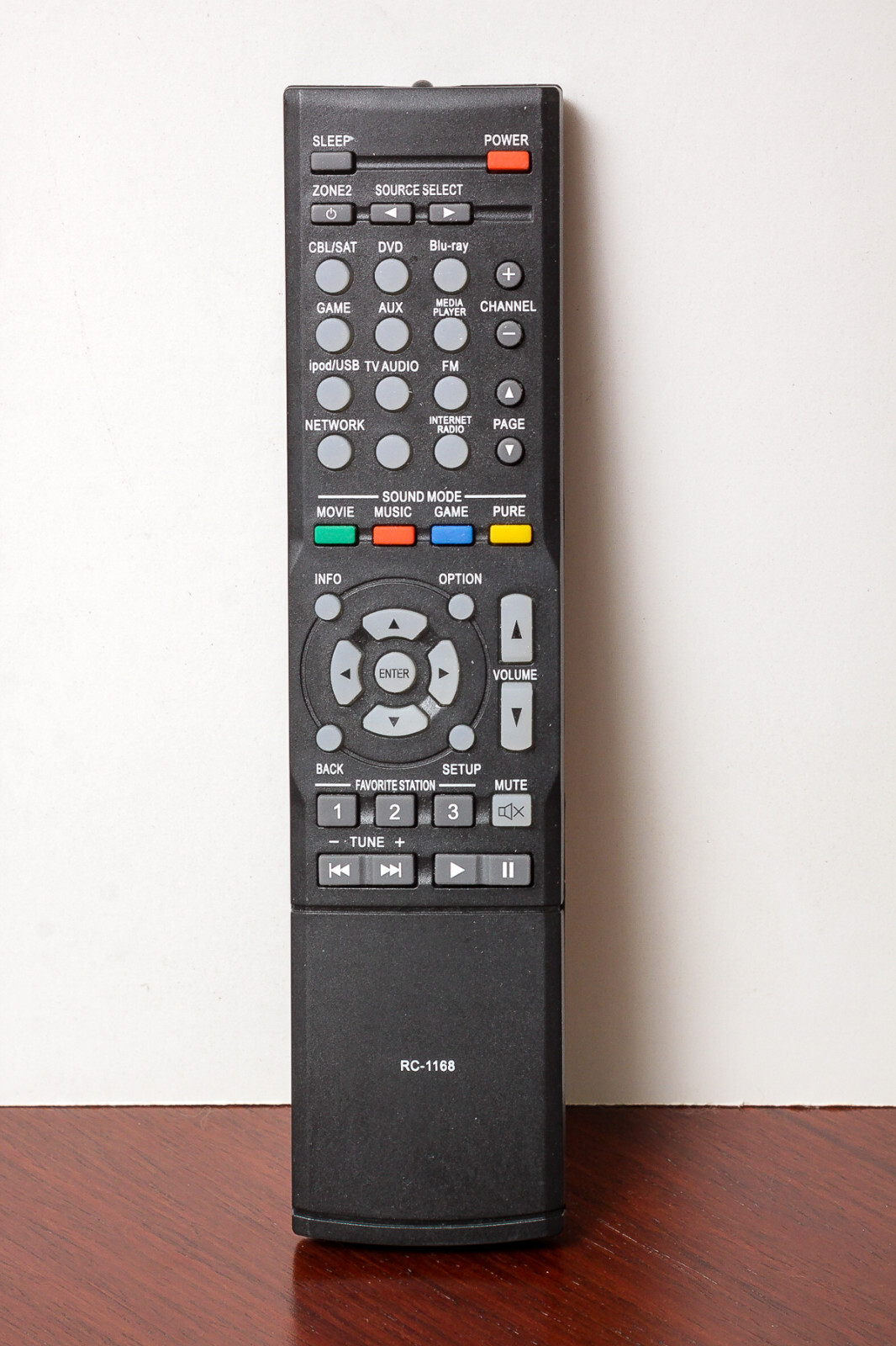 Denon AVR-1713 Remote Control Replacement RC-1168 RC1168  