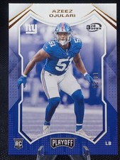 2021 Panini Playoff Azeez Ojulari RC Rookie Card #265 3rd Down /35 SP. rookie card picture