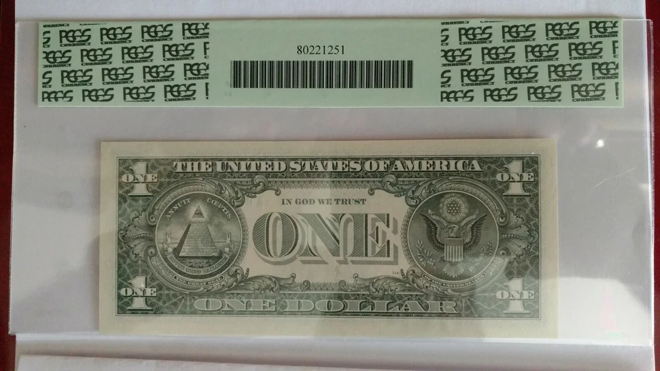 Here is Two Different Bills With the same Serial Numbers Both are PCGS 66PPQ-65. - Image 2 of 4