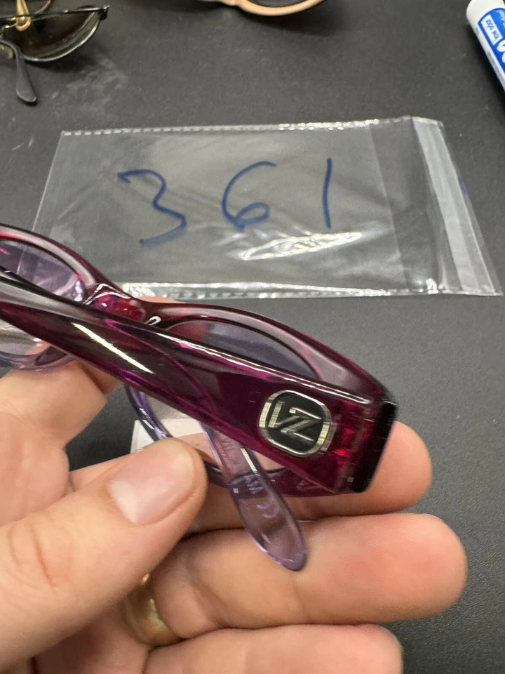VZ Otto Von Zipper Sunglasses Clique Italy Purple Rare - Image 4 of 4
