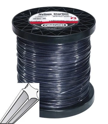 Freischneider Mähfaden 3,3 x 200m Oregon Nylium-Starline Alu-verstärkt sehr fest