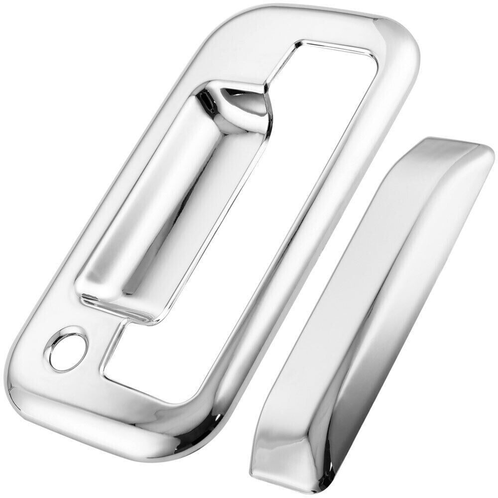Chrome Tailgate handle cover +4 Door Handle Cover For 200414 Ford F150