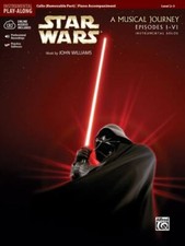 Star Wars Instrumental Solos for Strings (Movies I-VI): Cello (Book & CD) (Pop