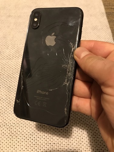 Lot 2x Apple iPhone X Black - For Part - Photo 3/7